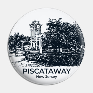 Piscataway – New Jersey Pin