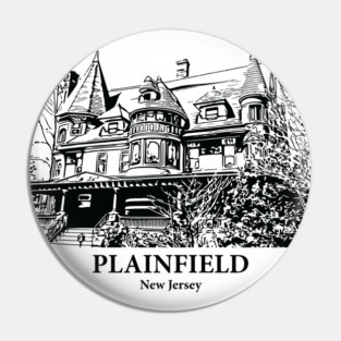 Plainfield - New Jersey Pin