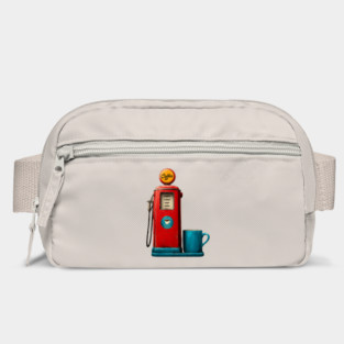 Coffee Stop - Vintage Gas Pump Caffeine Station Bag