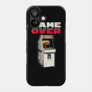 Game Over - Retro Arcade Cabinet Classic Gaming Phone Case