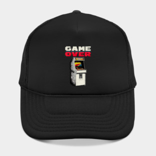 Game Over - Retro Arcade Cabinet Classic Gaming Hat