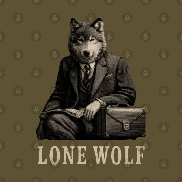 Lone Wolf Businessman - Corporate Alpha Mindset by TuncGK