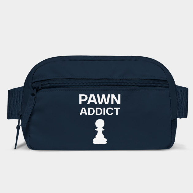 Pawn Addict - Minimalist Chess Obsession Design by TuncGK