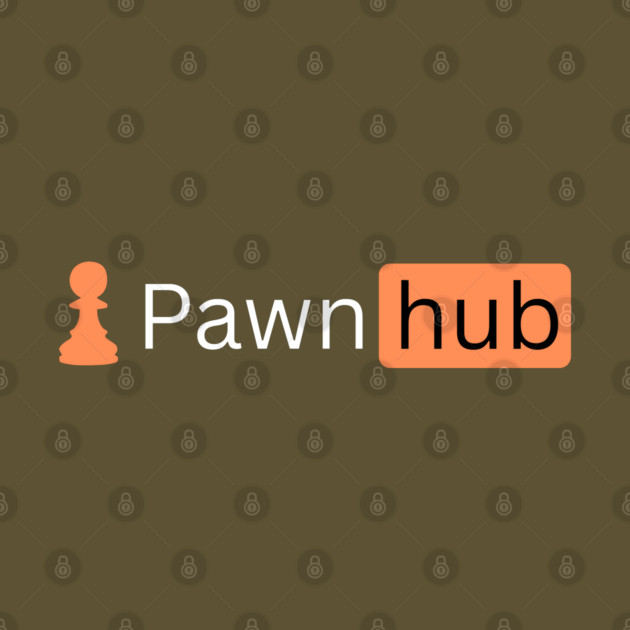 Pawnhub - Chess Parody Logo Design by TuncGK