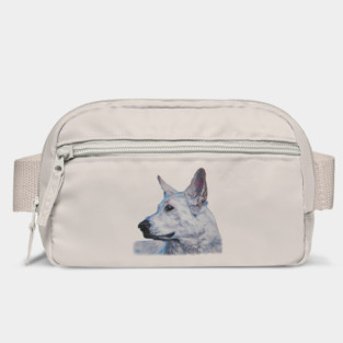 German Shepherd Fine Art Painting Bag