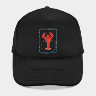 Vintage Red Lobster Hat