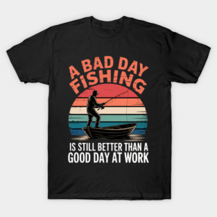 Kayak funny Fishing Lovers Fisherman Joke T-Shirt