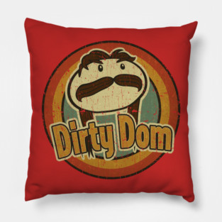 Dirty-Dom Vintage Retro Style Pillow