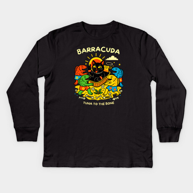 BARRACUDA Kids Long Sleeve T-Shirt by Fabrik