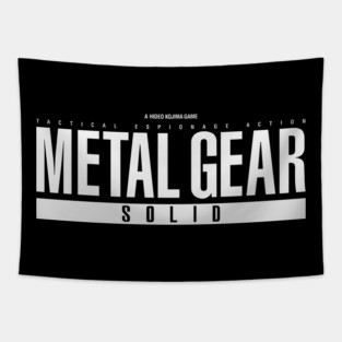 Metal Gear Solid Retro Solid Snake Tapestry
