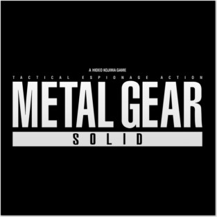 Metal Gear Solid Retro Solid Snake Posters and Art