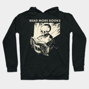 Skeleton Read More Books Hoodie