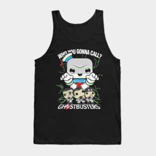 Ghostbusters Stay Puft Marshmallow Man Funko Tank Top