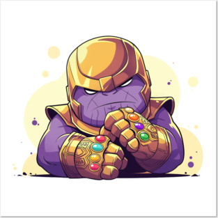 thanos Posters and Art
