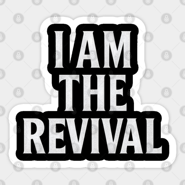 I Am The Revival Ezekiel Christian Gift Sticker by Jonas 's Store