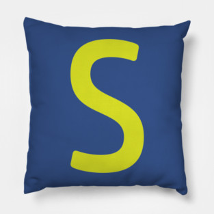 letter S funny chipmunk group matching halloween costume Pillow