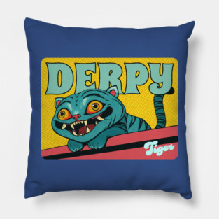 Derpy-Tiger Pillow