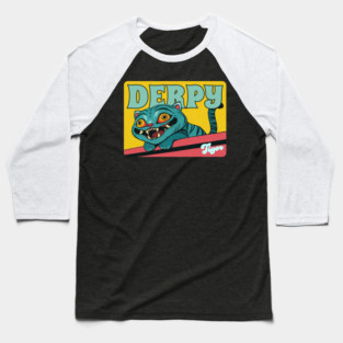 Derpy-Tiger Baseball T-Shirt