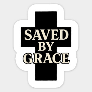 Saved By Grace Christian Gift Magnet