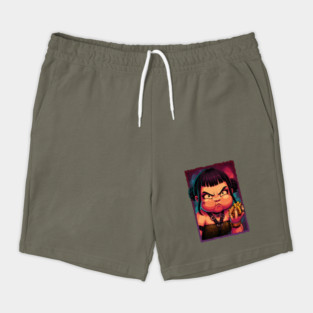 Zoey Fry-Face Shirt – K-Pop Demon Hunters Anime Shorts