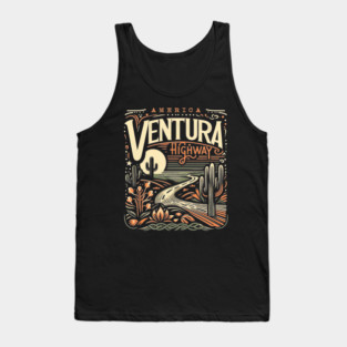 America band, Venture Highway, 70s band, folk rock Tank Top
