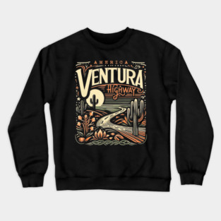 America band, Venture Highway, 70s band, folk rock Crewneck Sweatshirt
