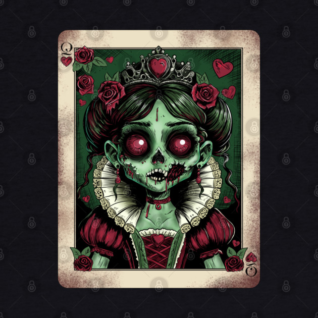 Victorian Zombie Queen of Hearts by H. R. Sinclair