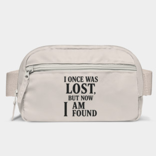 I Once Was Lost, But Now I am Found Christian Gift Bag