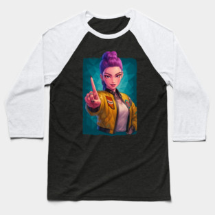 Rumi Power-Point Shirt – K-Pop Demon Hunters Anime Baseball T-Shirt
