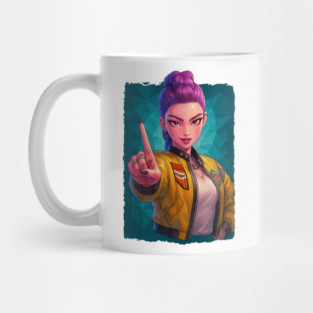 Rumi Power-Point Shirt – K-Pop Demon Hunters Anime Mug