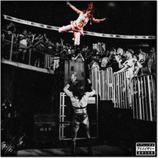 W3IRD GVNG ''WRESTLING ALBUM COVER''  (IYO SKY) Posters and Art