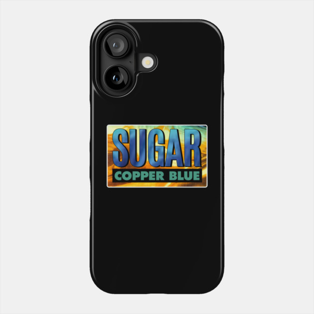 Sugar Copper Blue Fan Art Phone Case by Timeless Chaos
