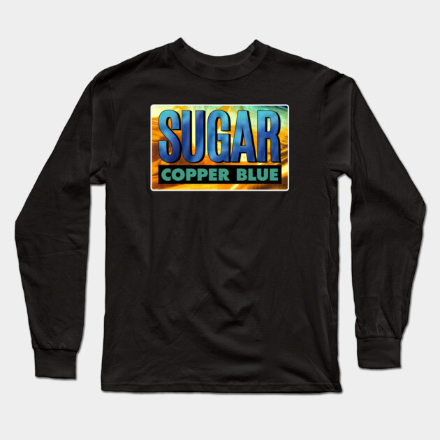 Sugar Copper Blue Fan Art Long Sleeve T-Shirt by Timeless Chaos