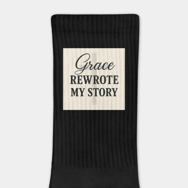 Grace Rewrote My Story Christian Gift by Jonas 's Store