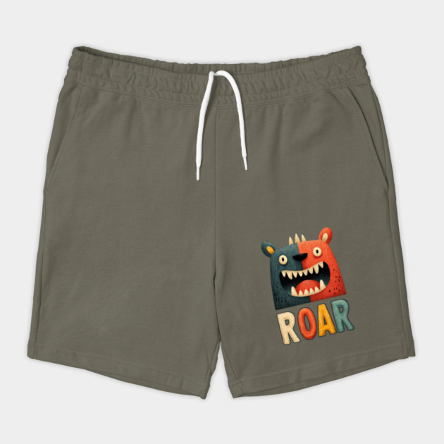 Cute Monster ROAR Tee for Kids and Inner Beasts by TuncGK
