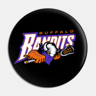 Buffalo Bandits Crossover Logo 2 Pin