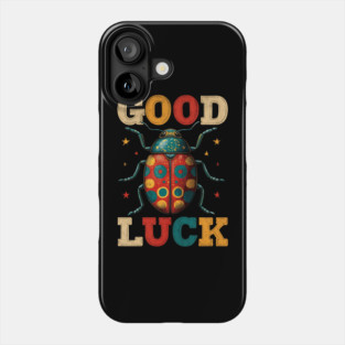 Ladybug Good Luck Tee for Nature Lovers & Whimsical Souls Phone Case