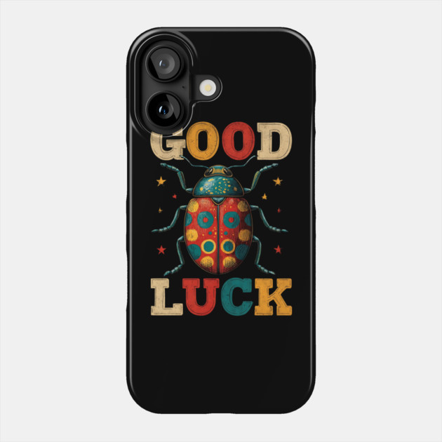 Ladybug Good Luck Tee for Nature Lovers & Whimsical Souls Phone Case by TuncGK