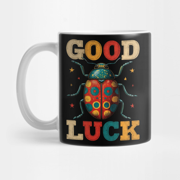 Ladybug Good Luck Tee for Nature Lovers & Whimsical Souls by TuncGK