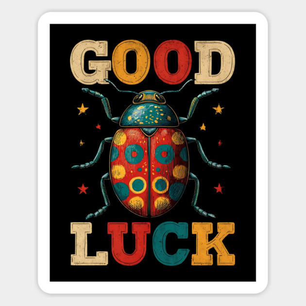 Ladybug Good Luck Tee for Nature Lovers & Whimsical Souls Magnet by TuncGK