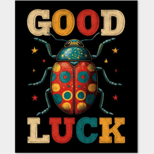 Ladybug Good Luck Tee for Nature Lovers & Whimsical Souls Posters and Art