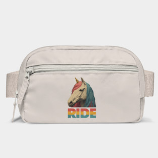Ride Retro Unicorn Tee for Daydreamers & Free Spirits Bag