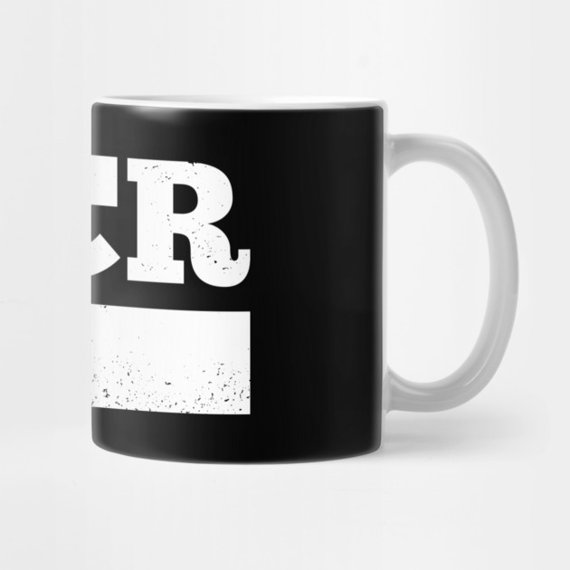 White Love MCR Manchester Worker Bee Retro Grunge by Butter Creative