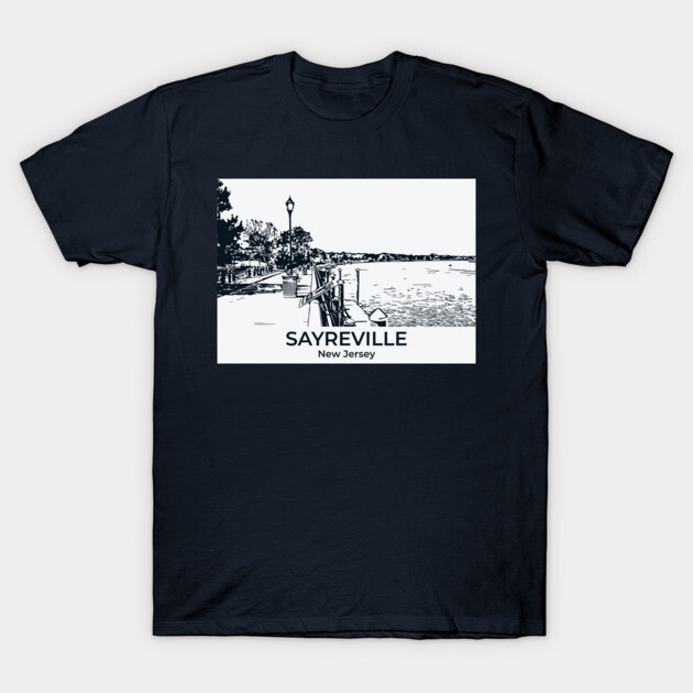 Sayreville - New Jersey T-Shirt by Lakeric
