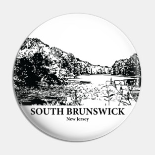 South Brunswick - New Jersey Pin