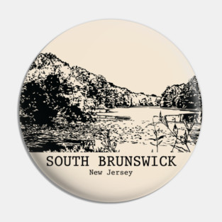 South Brunswick - New Jersey Pin