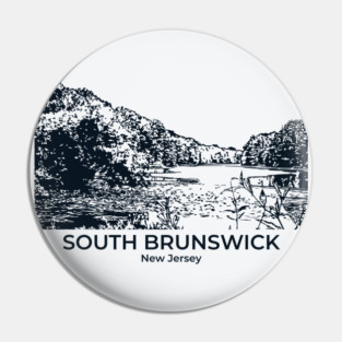 South Brunswick - New Jersey Pin