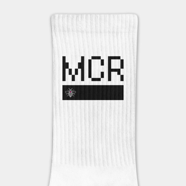 Black Love MCR Manchester Worker Bee Digital Pixel by Butter Creative