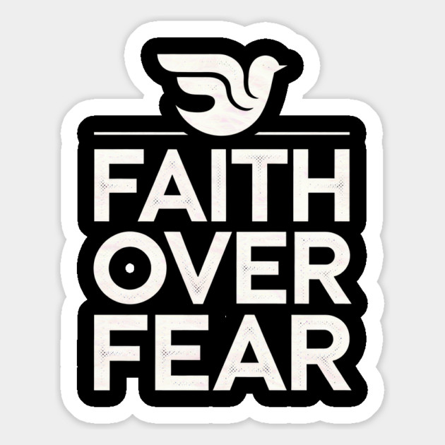 Faith Over Fear Christian Gift Magnet by Jonas 's Store