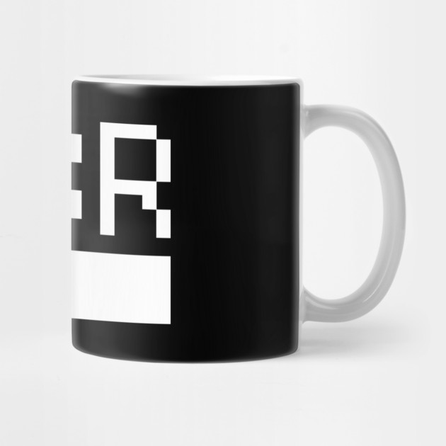 White Love MCR Manchester Worker Bee Digital Pixel by Butter Creative